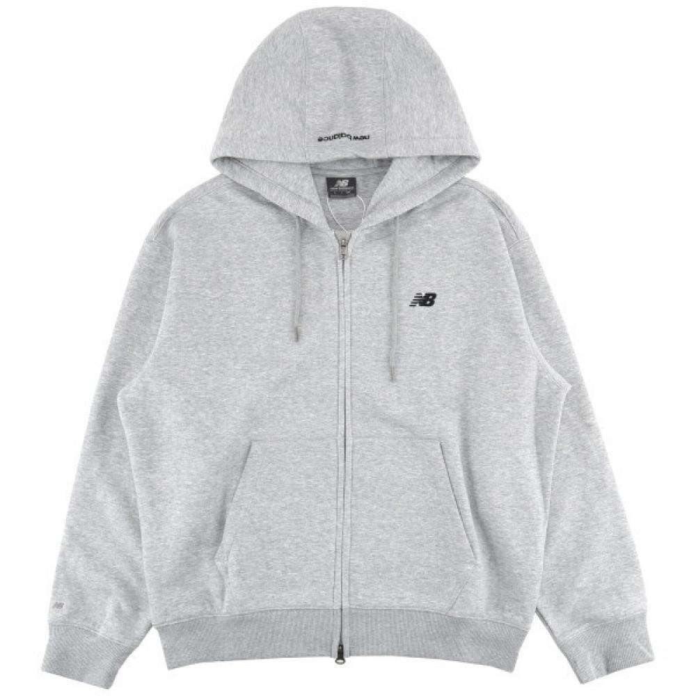 

New Balance Essential Classic Fleece Hoodie Zip Nbmdf41003 Ac XL(105)