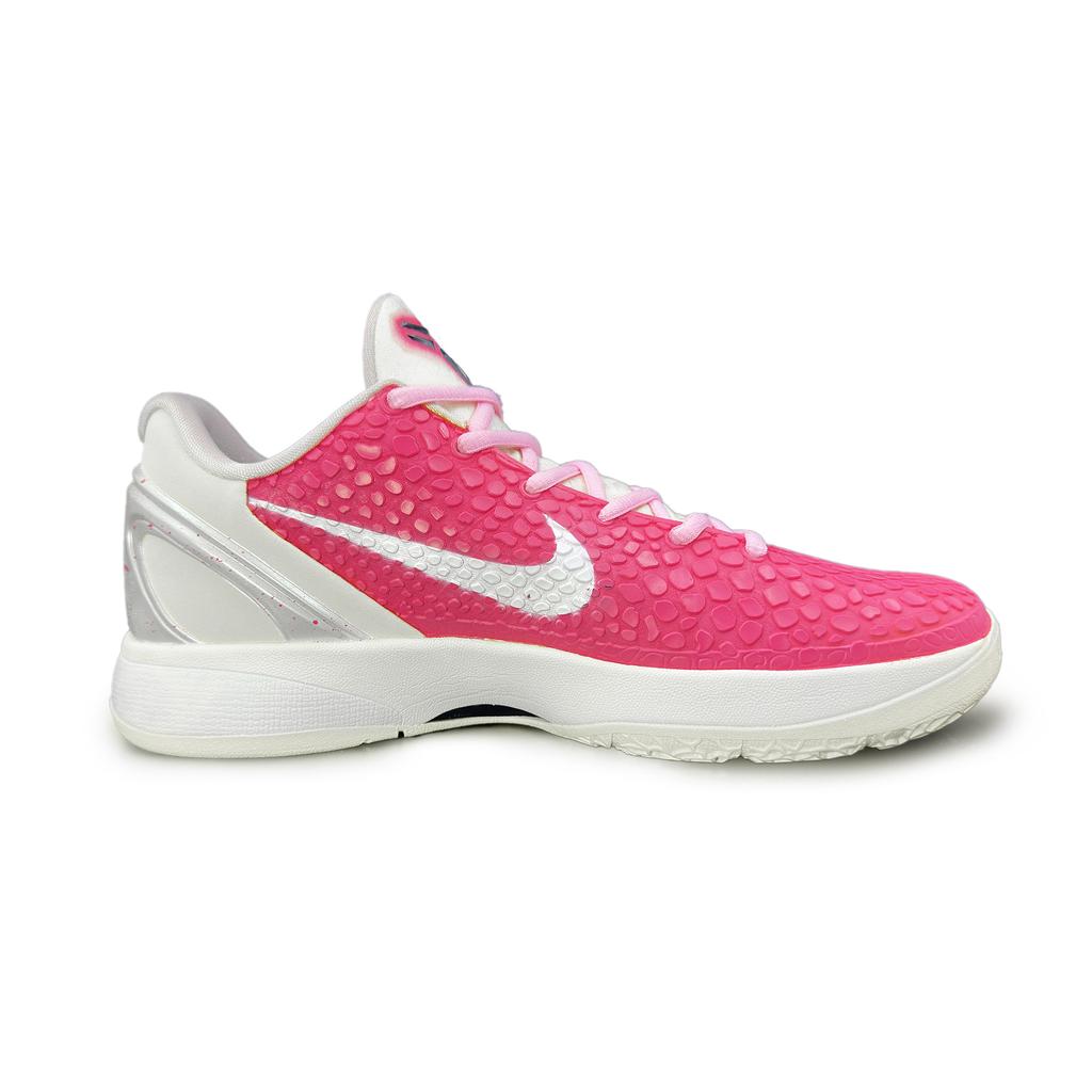 Nike Zoom Kobe 6 Párnázás Csúszásgátló Párnázás Csúszásgátló Alacsony szárú Kosárlabda cipők Férfi Fuksziaszín FQ3546-100(Csapat258-)