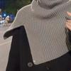 Autumn And Winter Fashionable Irregular Scarf For Women High-End Outer Pullover Scarf Versatile Cold-Proof And Warm Shawl