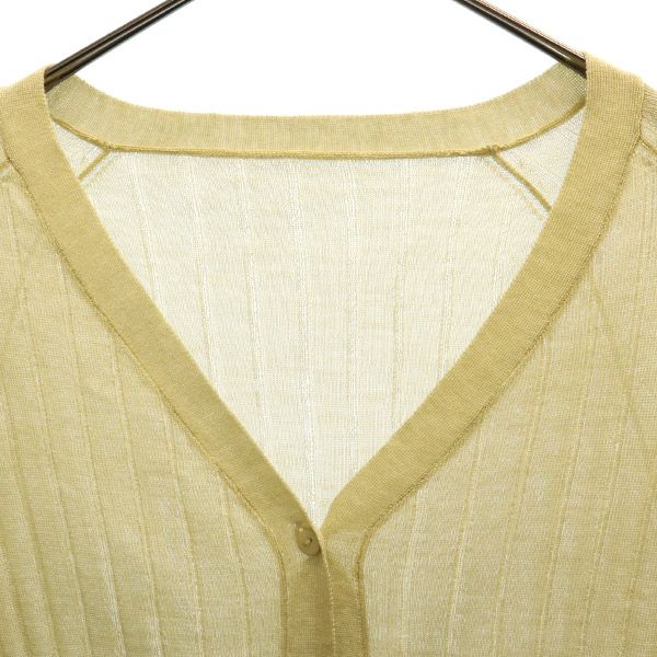 Mila Owen unused Long sleeve knit cardigan beige Women Used