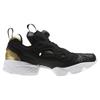 Reebok Instapump Fury Cutouts Synthetic Leather Sneakers Low Top Lifestyle Shoes Women Sneakers Black CM9816