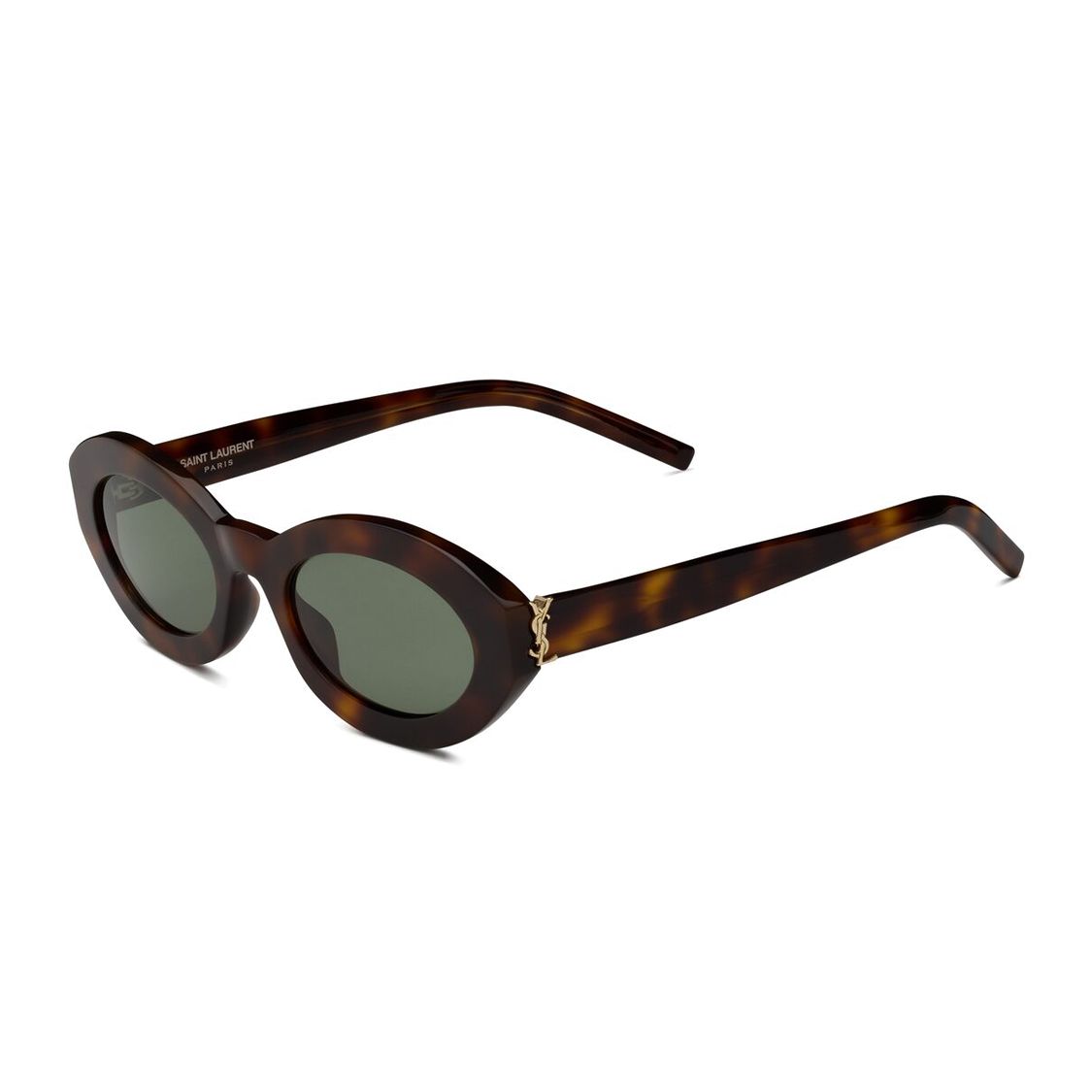 

Saint Laurent Butterfly Sunglasses With Patterned Temples Unisex sunglasses Tortoise 780255Y99562301 Basic Packaging-Eyeglass Case,52