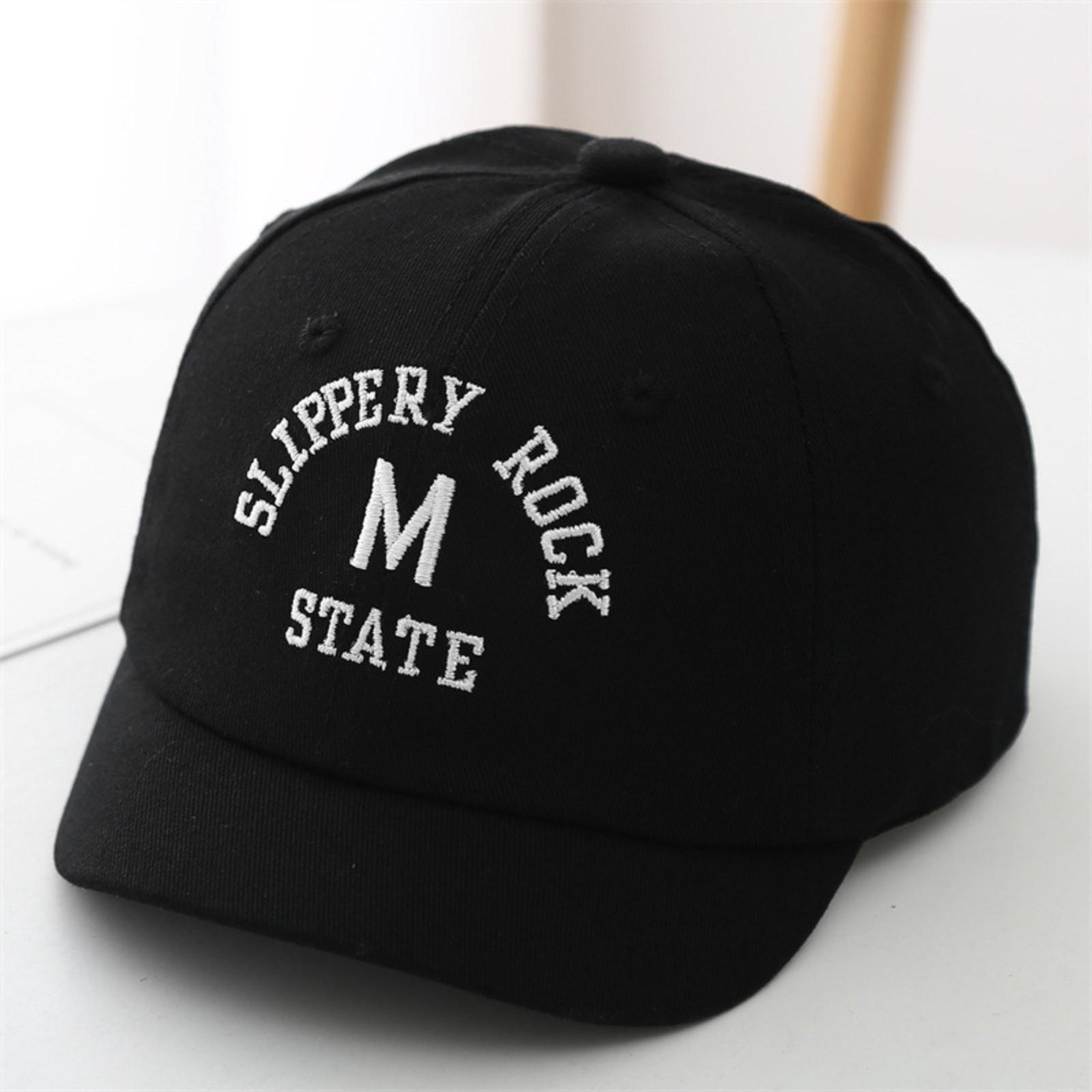 

Детская шапка-бейсболка, шляпа от солнца One Size чёрный