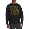 STAR TREK Unisex Adult Distressed Logo Sweatshirt