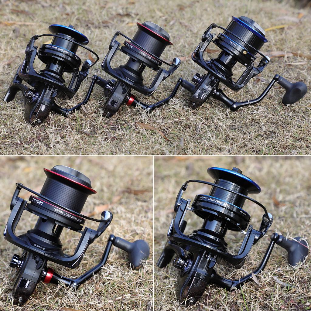 Nový rybářský naviják řady 8000~10000 4.1:1 Převodový poměr Naviják s přední brzdou Maximální brzda 25 kg Kaprové navijáky pro mořský rybolov
