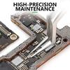 Chip Tin Positioning Tweezers Nonmagnetic Stainless Steel Anticorrosion Solder Electronics Repair Soldering Tweezers