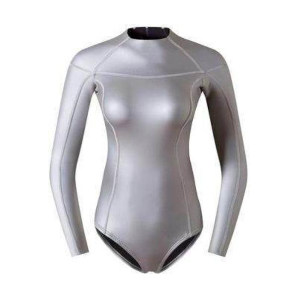 2Mm Bikini Free Diving Wetsuit Surf Suit One-Piece Swimsuit Colorful Titanium Wetsuit Back Hollow