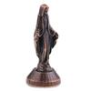 Madonna Virgin Mary Statue Alloy Bronze Decorative Sculpture Christian Ornament for Car Chapel House