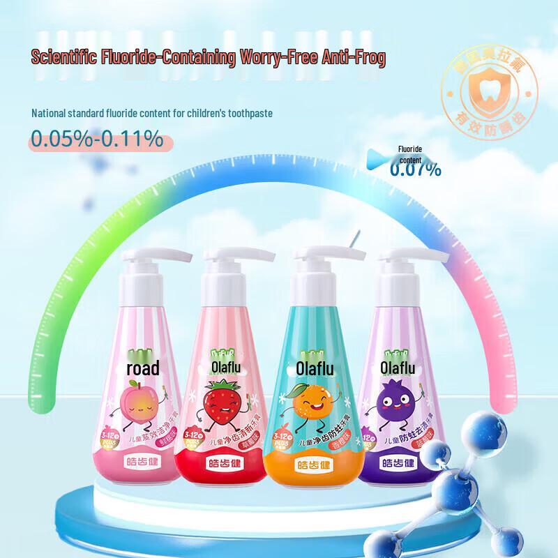 Hosjam Gentle Anti-Cavity Toothpaste 3-Pack