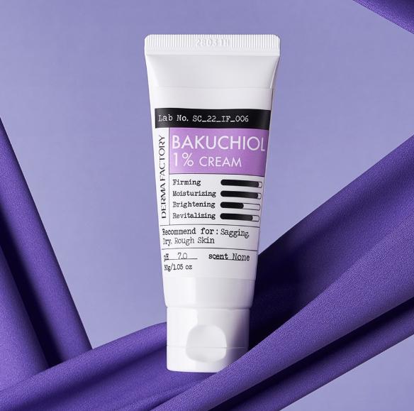 The Derma Factory Bakuchiol 1% Cream 30g – Retinol Alternative for Sensitive Skin