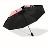 1pc Dinosaur Jurassic Windproof Automatic Windproof Umbrella, Lightweight for Women/Men, Perfect Christmas Gift 0811270