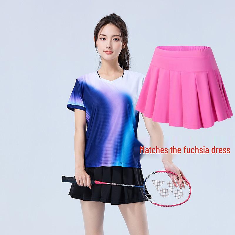 Badminton & Tennis Sports Clothing Set - Quick-Dry & Breathable for Men & Women