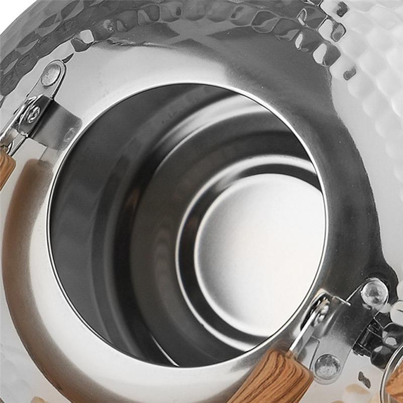 

ABRB-3L Чайник со свистком Большой емкости Винтажный чайник Подходит для кухни, Газовая плита, Индукционная плита