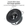 2-inch 5W 4ohm Square Speaker Full-frequency speaker 52mm 5W 4 ohm small Speaker Advertising Machine, Bluetooth Audio Speaker