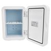 LED Makeup Fridge 8L Mirror Door Mini Fridge Portable Skincare Refrigerator for Car Travel