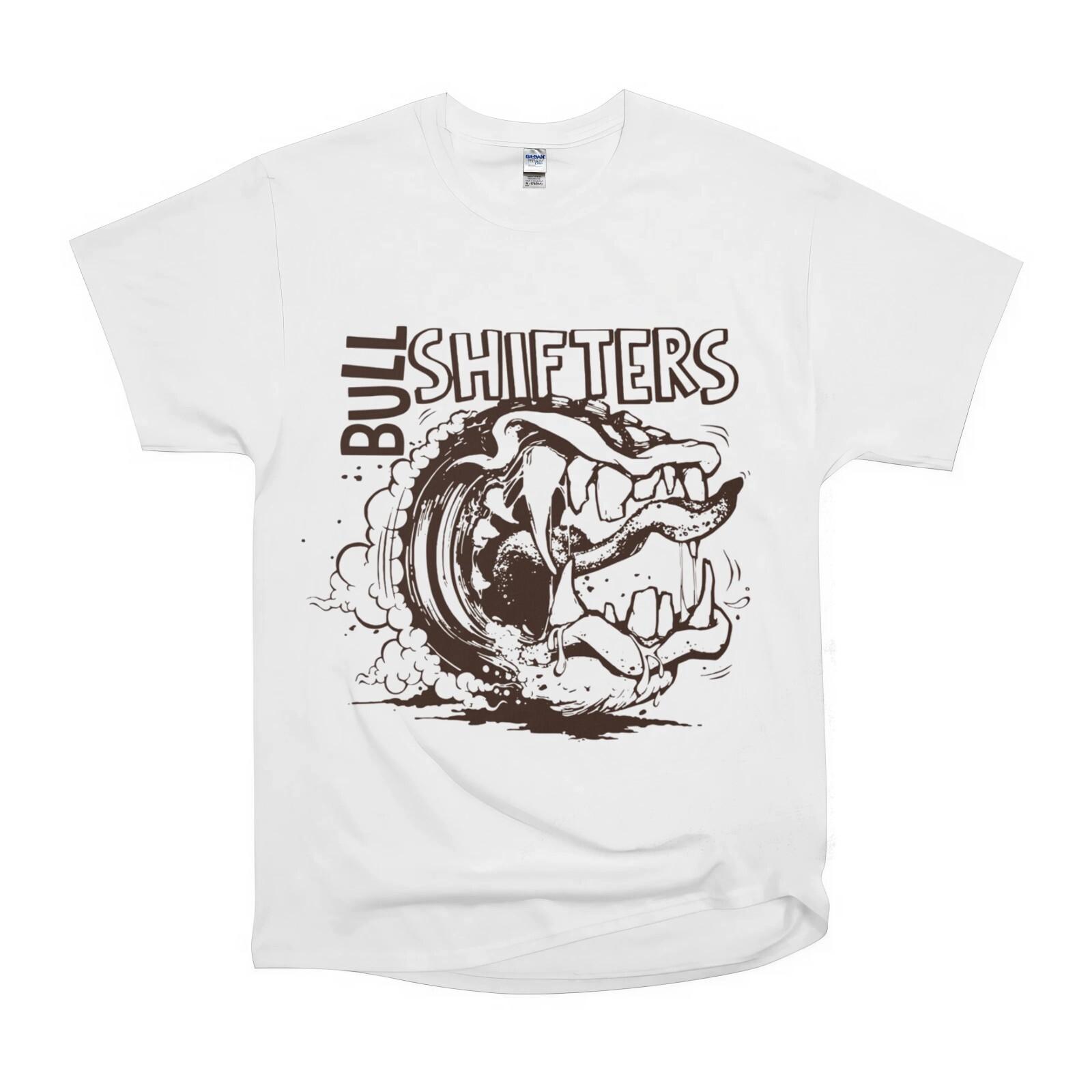 Bull Shifters Monster Tooth Cool Art Tee Classic NWT Gildan Size S-5XL T-Shirt XL
