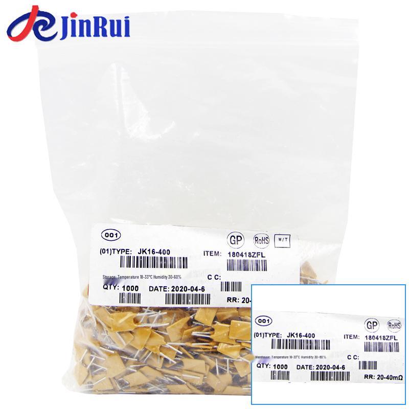 JK16-400 16V 4A Plug-in Resettable Fuse