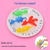 Dinosaur Finger Dart Toy: Launchable Soft Rubber Dinosaur for Stress Relief and Entertainment