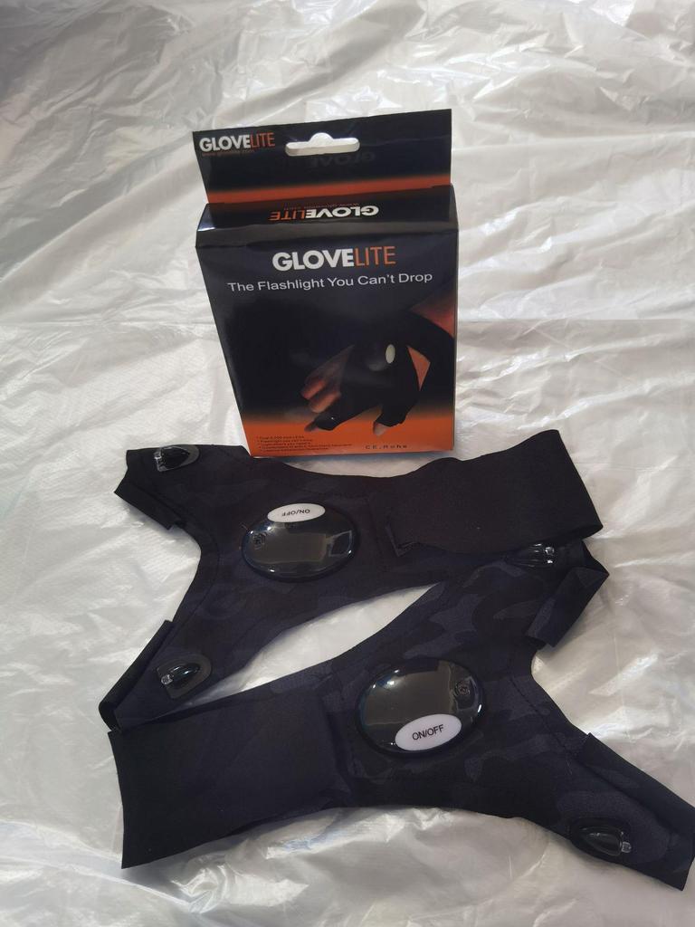 LED Light Fishing Gloves - Breathable Outdoor Night Glowing Finger Flashlights