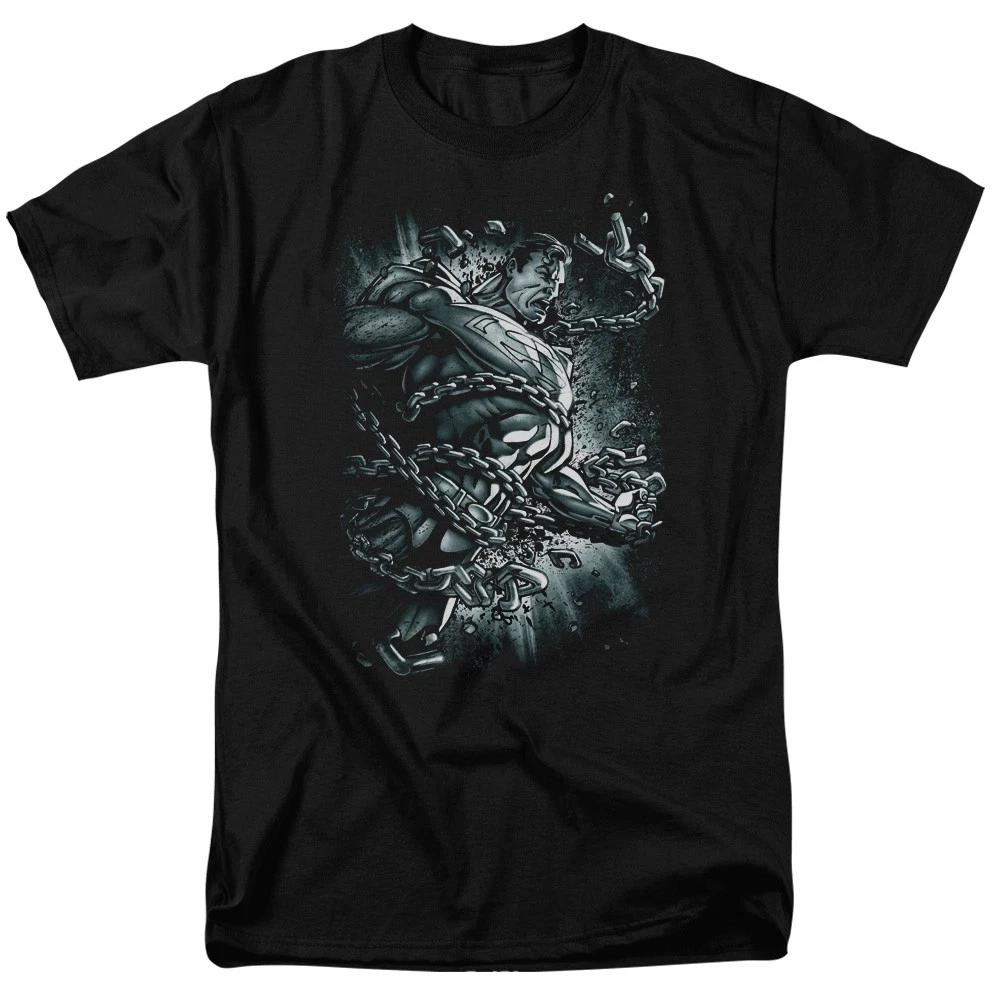 DC Comics - Superman - Break Free - Unisex Short Sleeve Children s T-shirt - Black 150