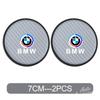 Non-slip Car Water Coaster Cup Carbon Fiber PVC Coaster Mat Accessories For BMW E46 E90 E60 F10 E39 F30 E36 F20 E87 E90 E70 E91 NS1