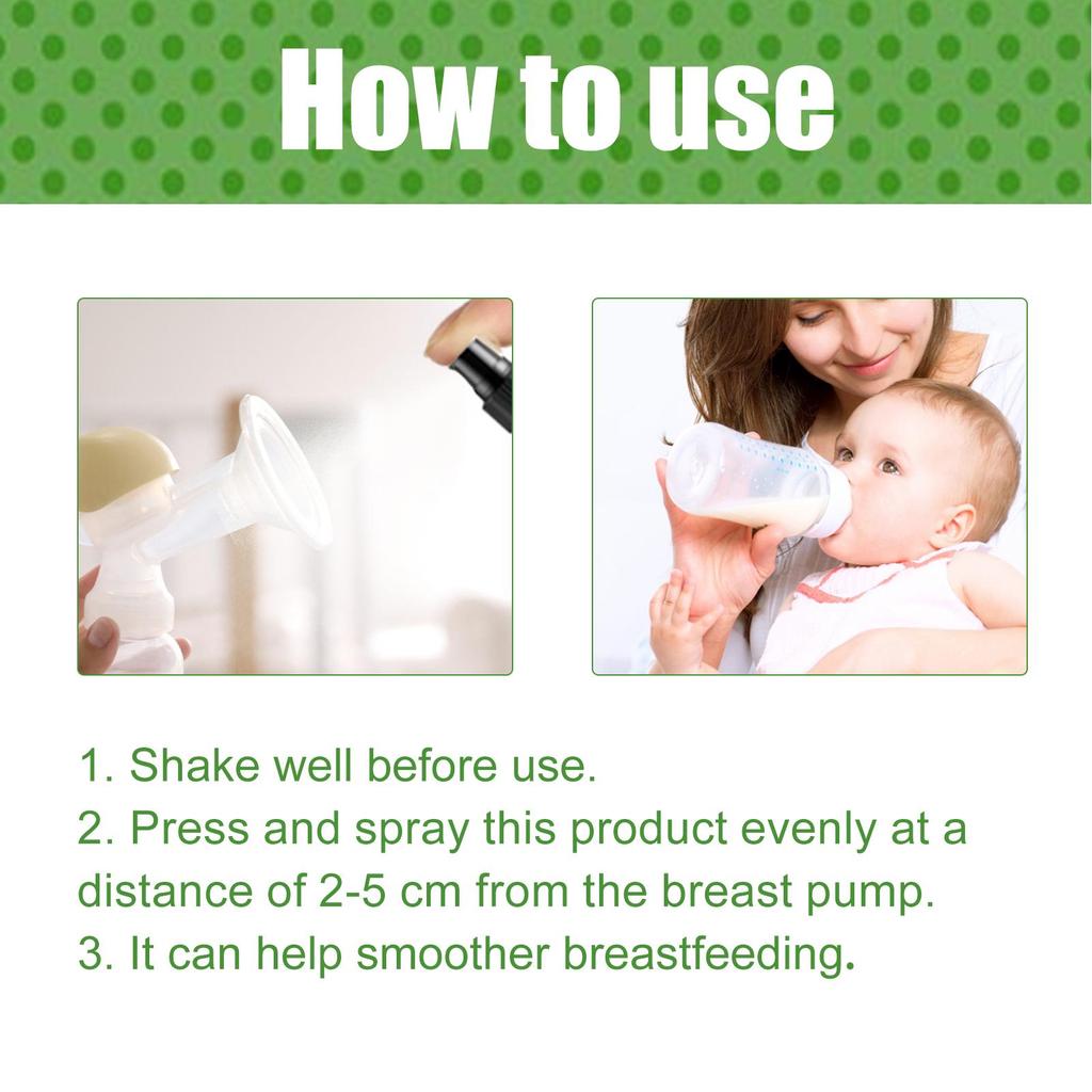 Wiieey Breast Spray - Relieves Breastfeeding Discomfort, Nourishes and Moisturizes Skin, Breastfeeding Chest Care Spray