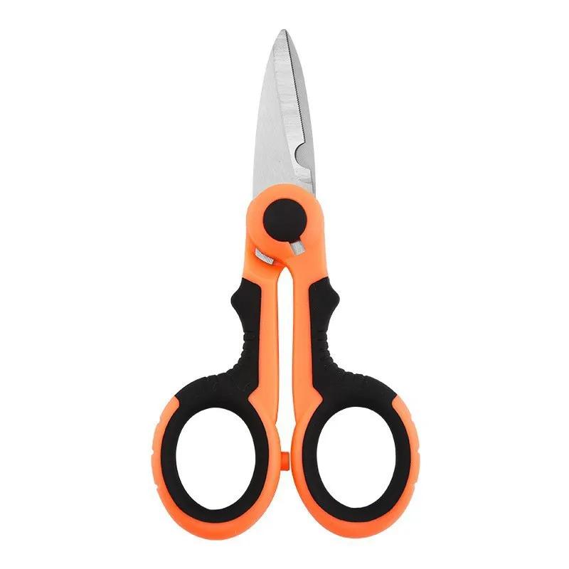 Cross Border Cutting Powerful Horse Fishing Line Special Scissors Portable Multi Functional Small Scissors Fish Fishing Scissors