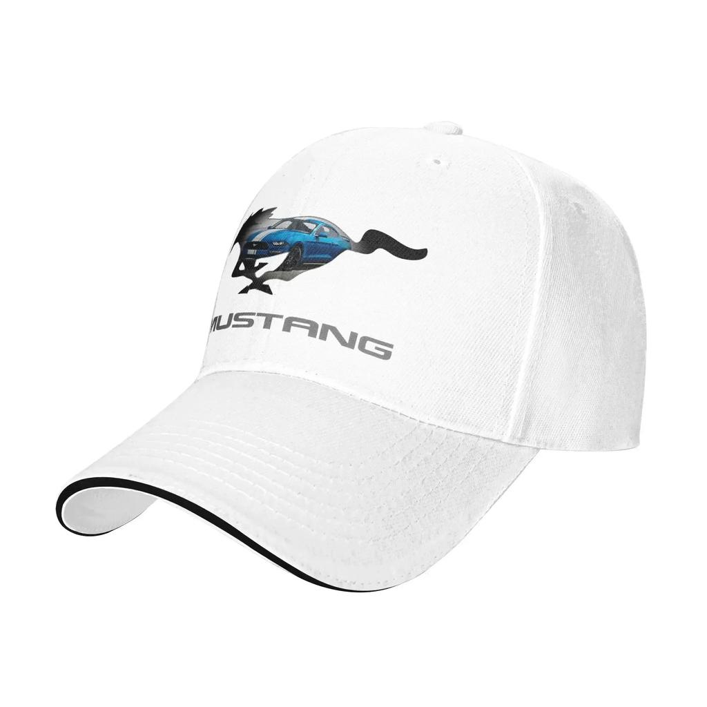 aUnisex  Mustang GT Logo Outdoor Hat Summer  Trucker Cap New Baseball Cap 2024 Golf Hats