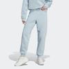 Adidas All Season Fleece Pants Solid Color Drawstring Cuffed Joggers Women Pants Light-Blue IM0328