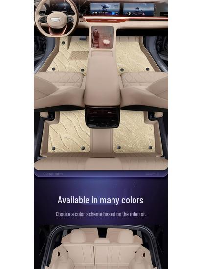 Geely Xingyue L 2025 Trunk Mat: Full Coverage Interior Tail Box Decor