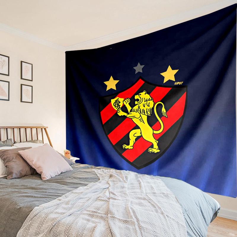 1PC Sport Club De Recife Emblem Tapestry Hanging for Bedroom,Livingroom, Playroom,Decor Art Room Wall Tapestry Holiday and Birthday Gifts