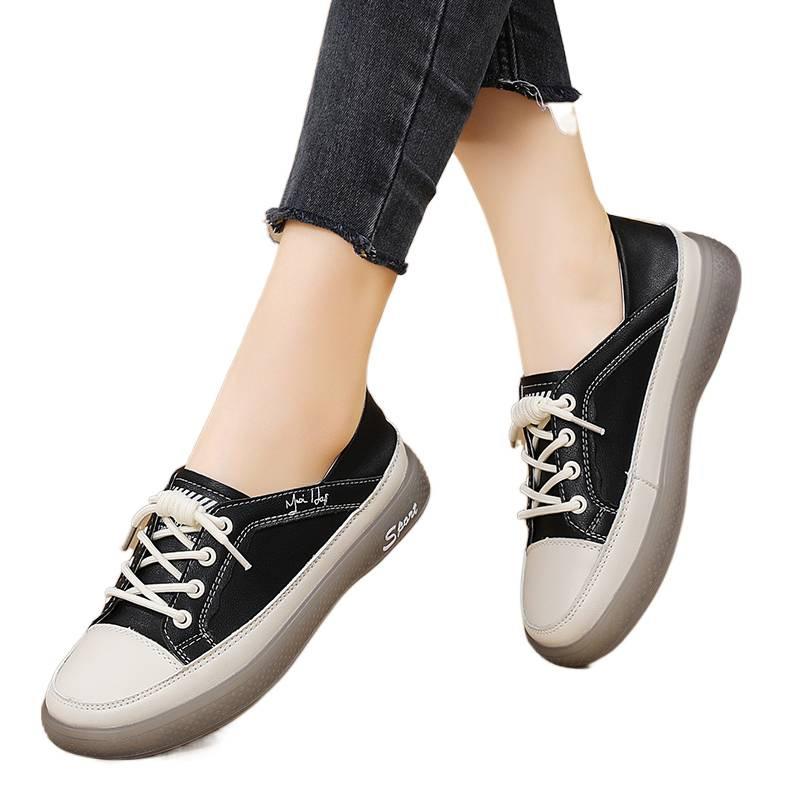 New spring soft-soled beef tendon single shoes flat-soled casual