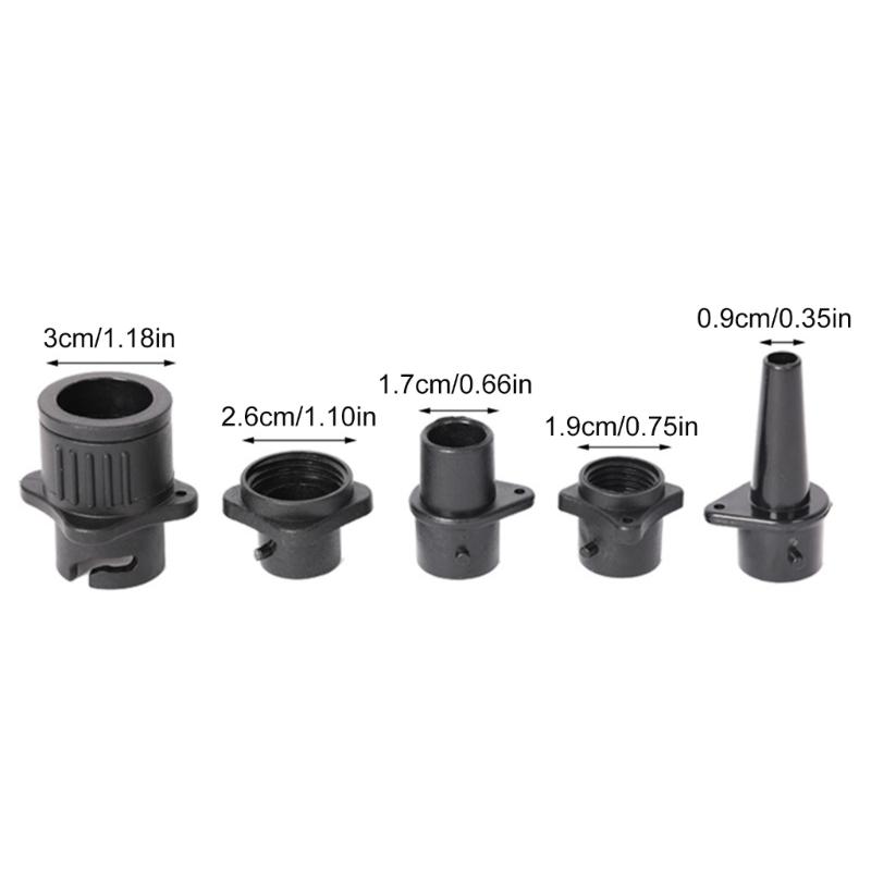 4 In 1 Inflatable Boats Airs Valves Adapter Replacement Kayak Airs Valves Connector Boats Pump Adaptor Conversion Head