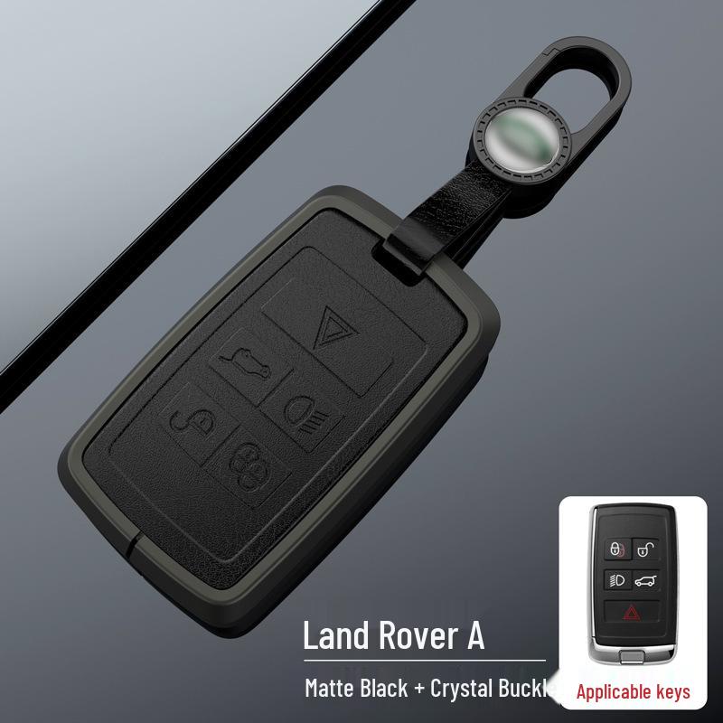 Land Rover Key Case for Range Rover, Evoque, Velar, Defender, Discovery, Sport, Freelander