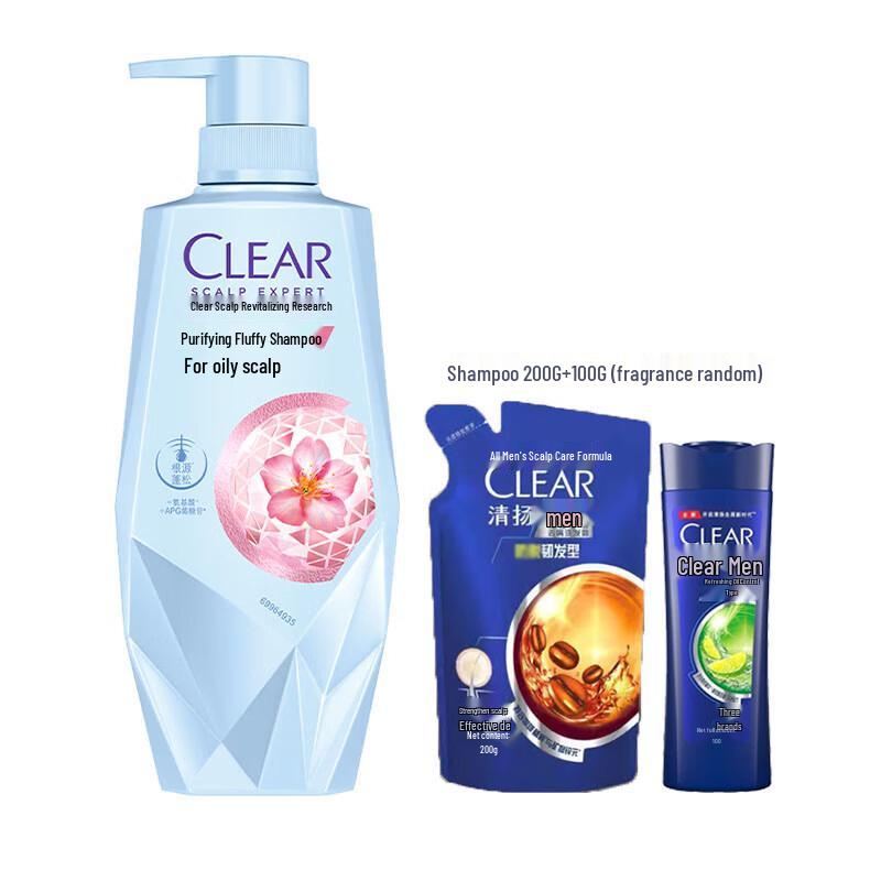 Clear Scalp Care Purifying Volumizing Shampoo Set