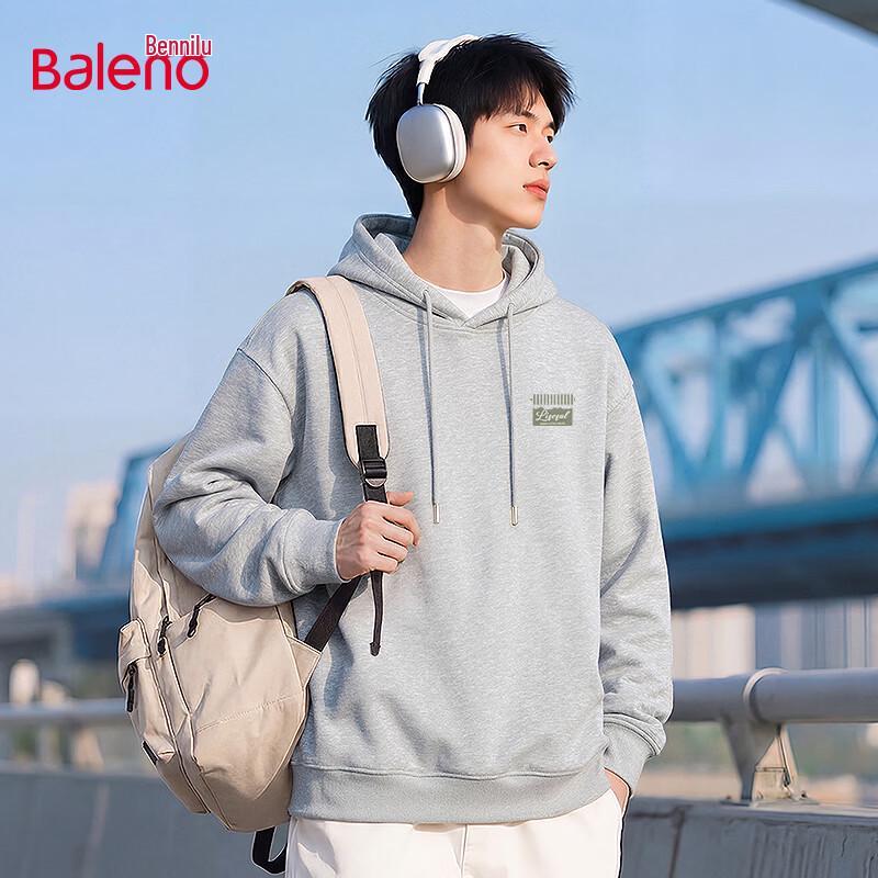 Baleno Men's Heavyweight Cotton Hoodie