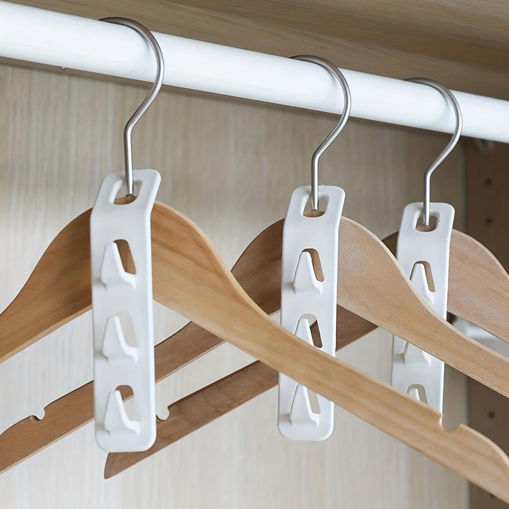 Clothes Hanger Connector Multi-Layer Cascading Clothes Hanger Hooks for Home Multi-Function Closet Storage Rack