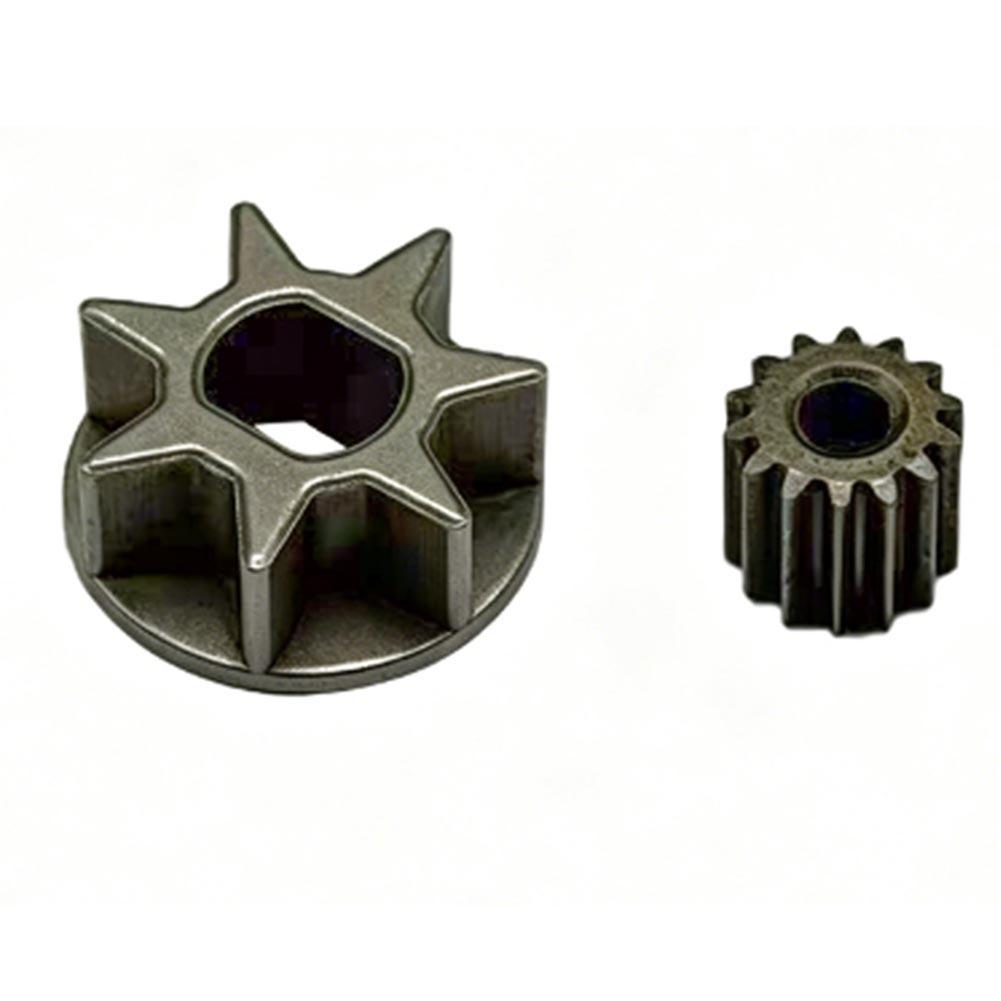 Electric Chain Saw Gear Replacement for Rechargeable Logging Saw Metal 3 Pack
