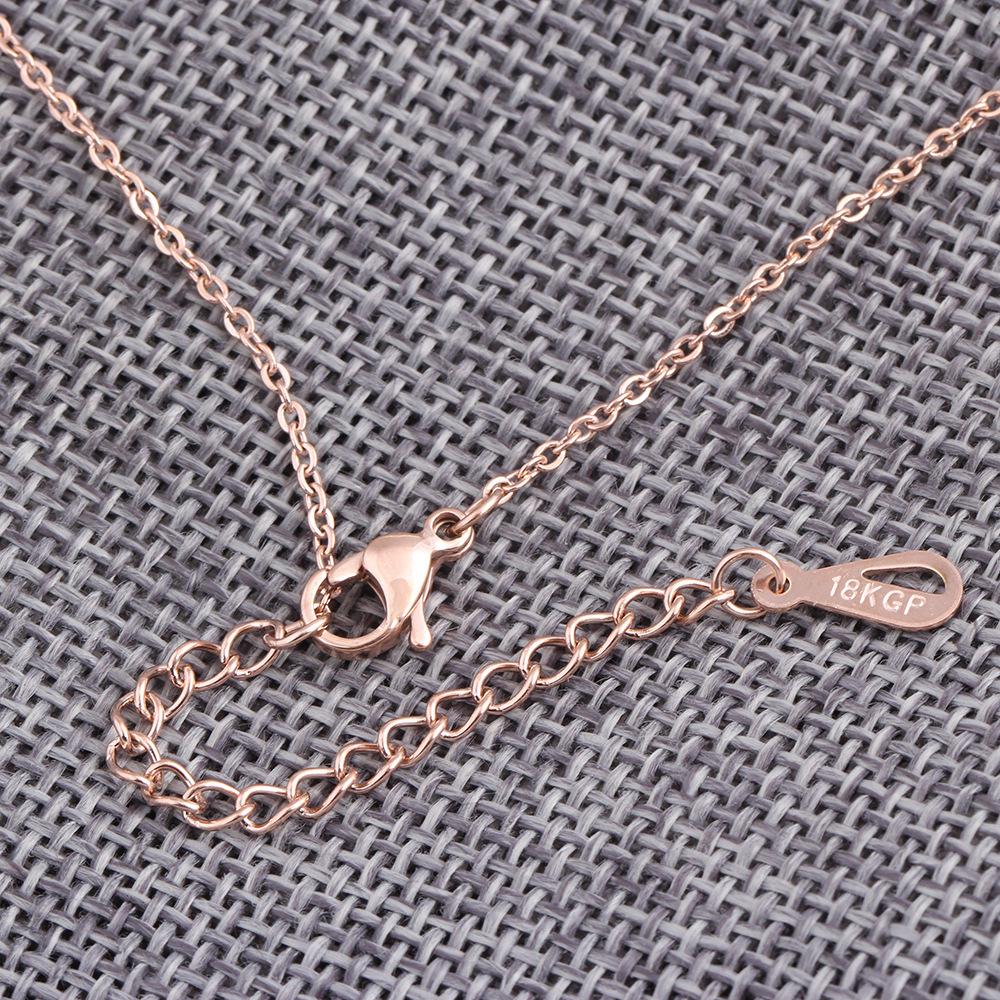 Stainless Steel Fashion Handcuff Necklace & Interlocking Bracelet Set for Women