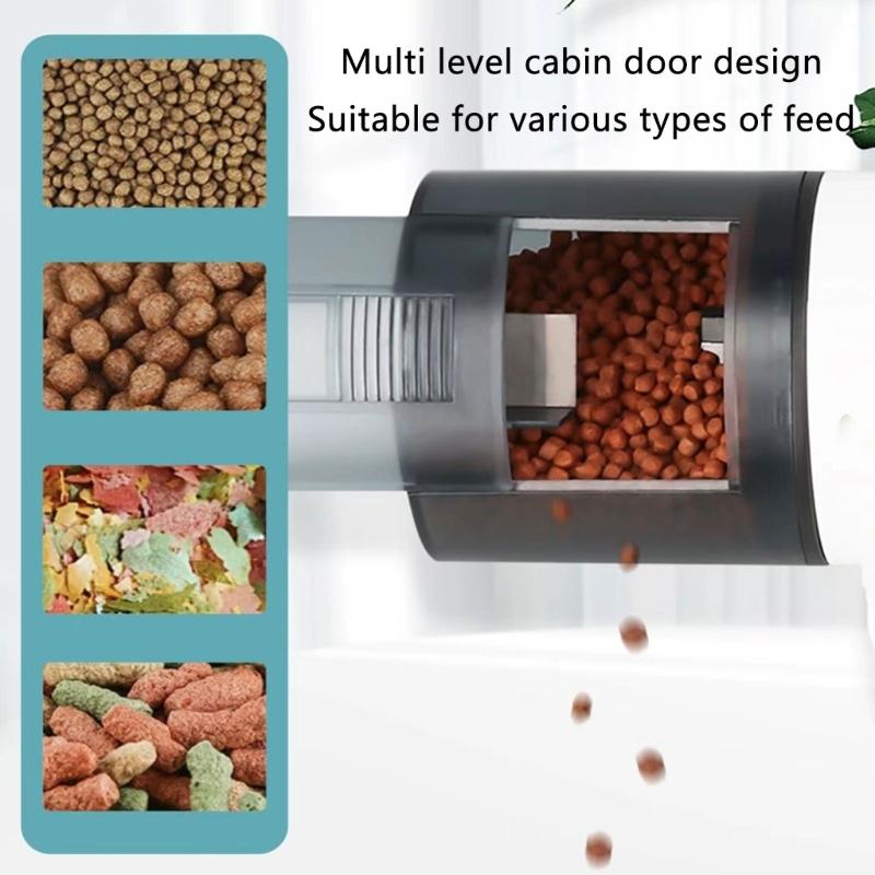 Reliability Automatic Fish Feeders Convenient Fish Care Accessory Fish Care for Busy Owners Fish Care