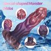 Einzigartig geformter Phallus, großer Analstöpsel mit Saugnapf, dicker Anal-Dildo im Monster-Stil, SM-Erwachsenen-Neuheit.
