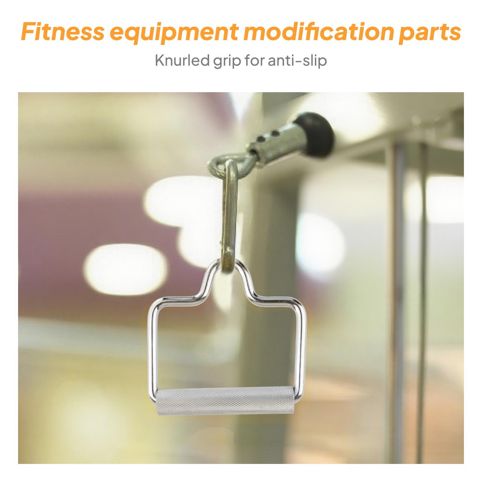 

D Row Handle Non Slip Grip Cable Attachment Gym Pulley Accessories for Fitness Strength Training Rowing Exercise