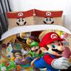 Cartoon Super Mario Single Panel Duvet Cover Set Bedding For Decor Bedroom