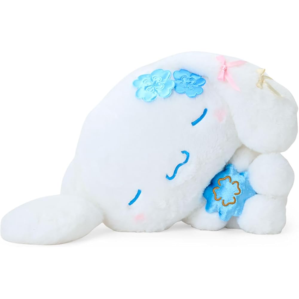Sanrio Cinnamoroll Plush Toy Light Blue Clover 30cm Soft Stuffed Animal