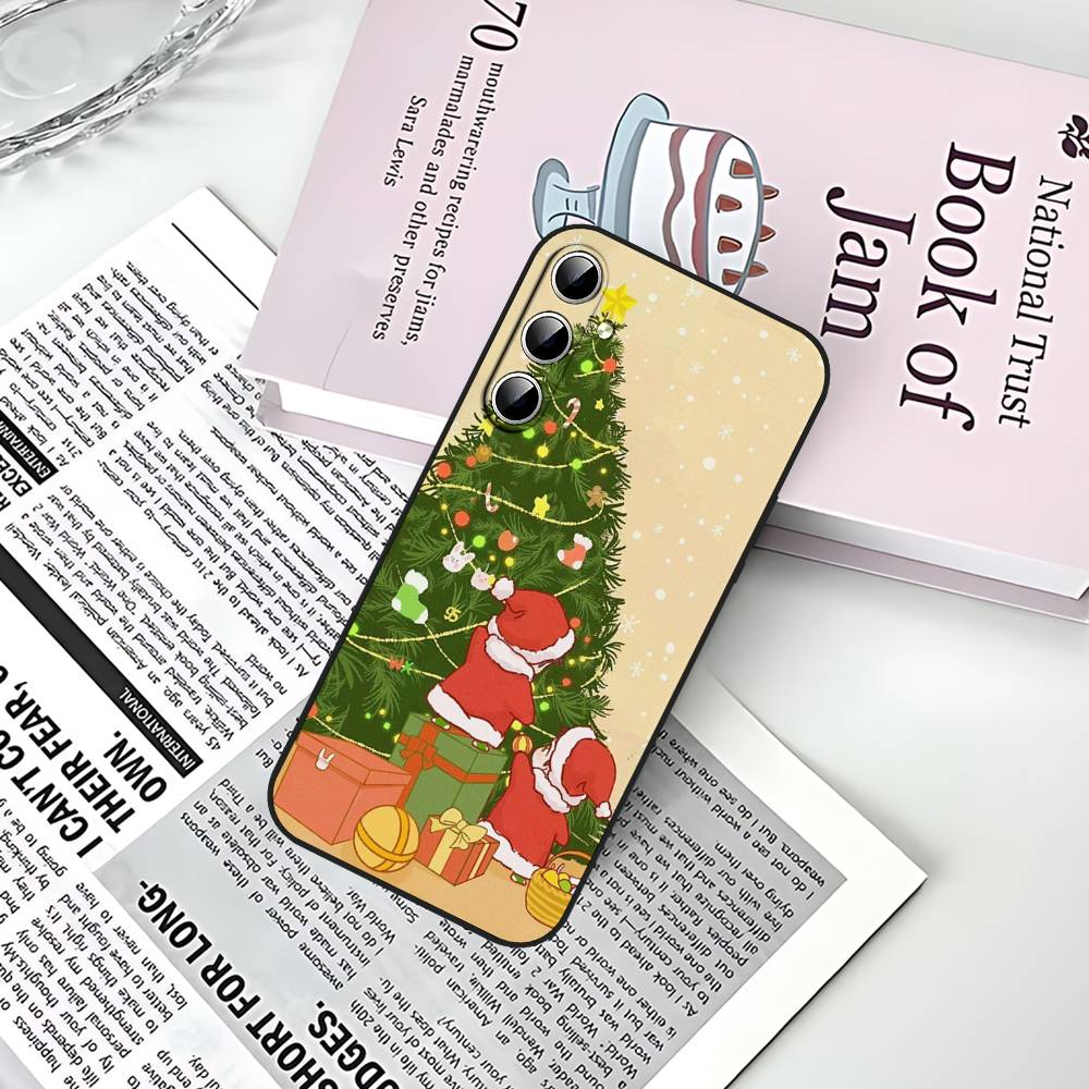 Merry Christmas Phone Case For Samsung Galaxy S21 S22 S23 S24ULTRA S25ULTRA FE Ultra Plus5G A52S S26 Soft Cover
