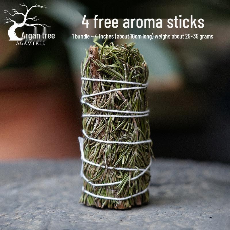 White Sage, Blue Sage, Cedar Stick, Palo Santo, Incense Tower, and Abalone Shell Set