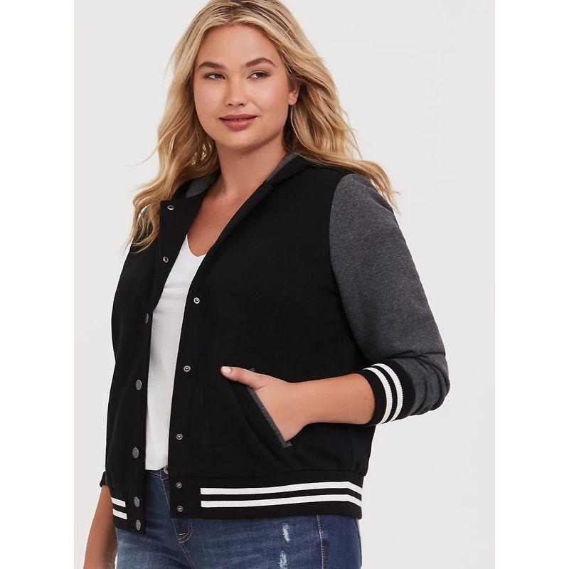 

75.10kg 0.00kg Chubby Girl Fashion plus Size Export XL Extra Large Hooded Fall Winter Coat Flaw 1