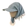 Estilos Franceses Gorros con Pañuelo a Cuadros Cómodo y Transpirable Sombrero Protector Solar para Mujeres a la Moda Uso Diario