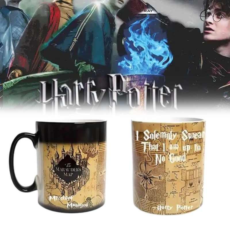 Changing Color Potter Heat Sensitive Coffee Mug Pattern Gift Birthday