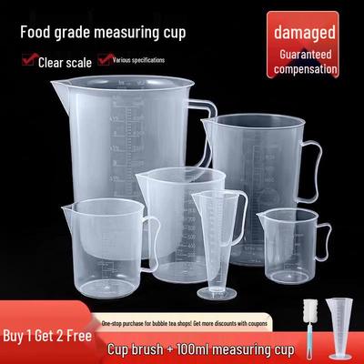 Large Capacity Food Grade Measuring Cup for Milk Tea & Baking